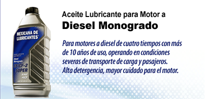 Aceite Lubricante para Motor a Diesel Monogrado
