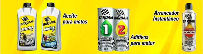 Aceite para motos, aditivos para motor - Arrancador instantaneo